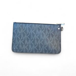 Michael Kors Blue Monogram Wallet